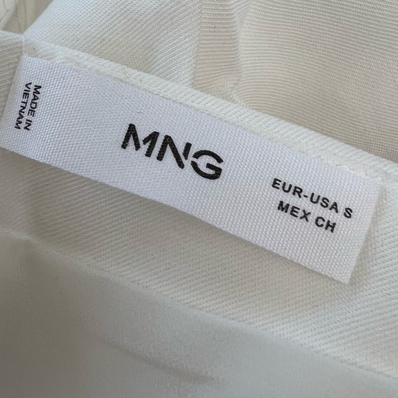 Mango White Caion One Piece Suit Style Jumpsuit - Picture 4 of 4